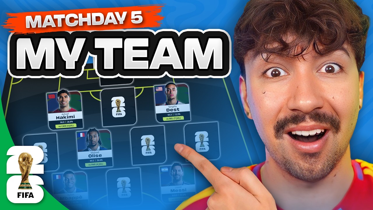 МОЙ СОСТАВ НА 5-Й ТУР: 4 БЕСПЛАТНЫХ ТРАНСФЕРА И СТРАТЕГИЯ С БУСТЕРАМИ 🔒 | World Cup Fantasy, 5-й ...