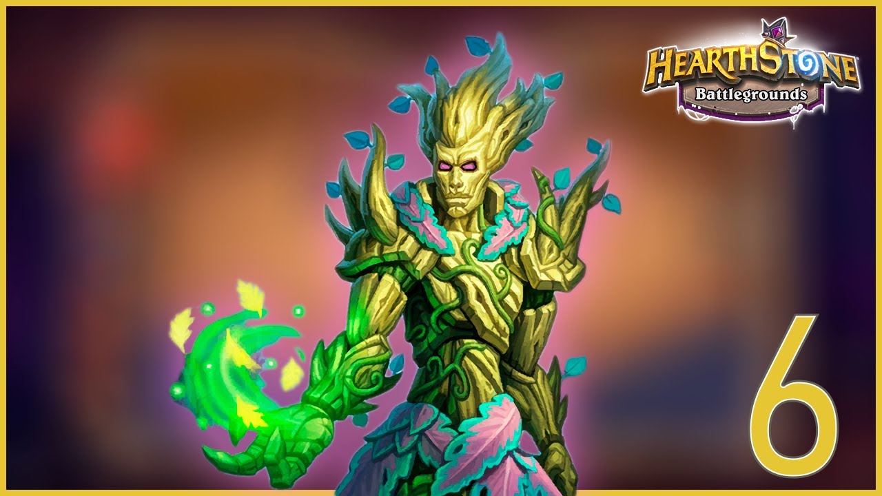 Forest Warden Omu | Getting the Crown with All Heroes #6 (Hearthstone Battlegrounds)