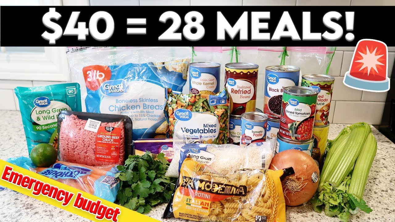 🚨6 Meals for $40! Meal Prep for Busy (and Broke) Weeks