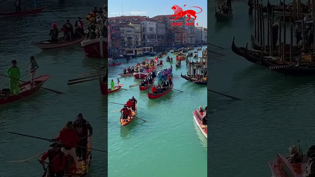 🔥 VENICE IN CELEBRATION! 🎭 The MAGICAL OPENING CEREMONY of Carnival 2025! [HD]