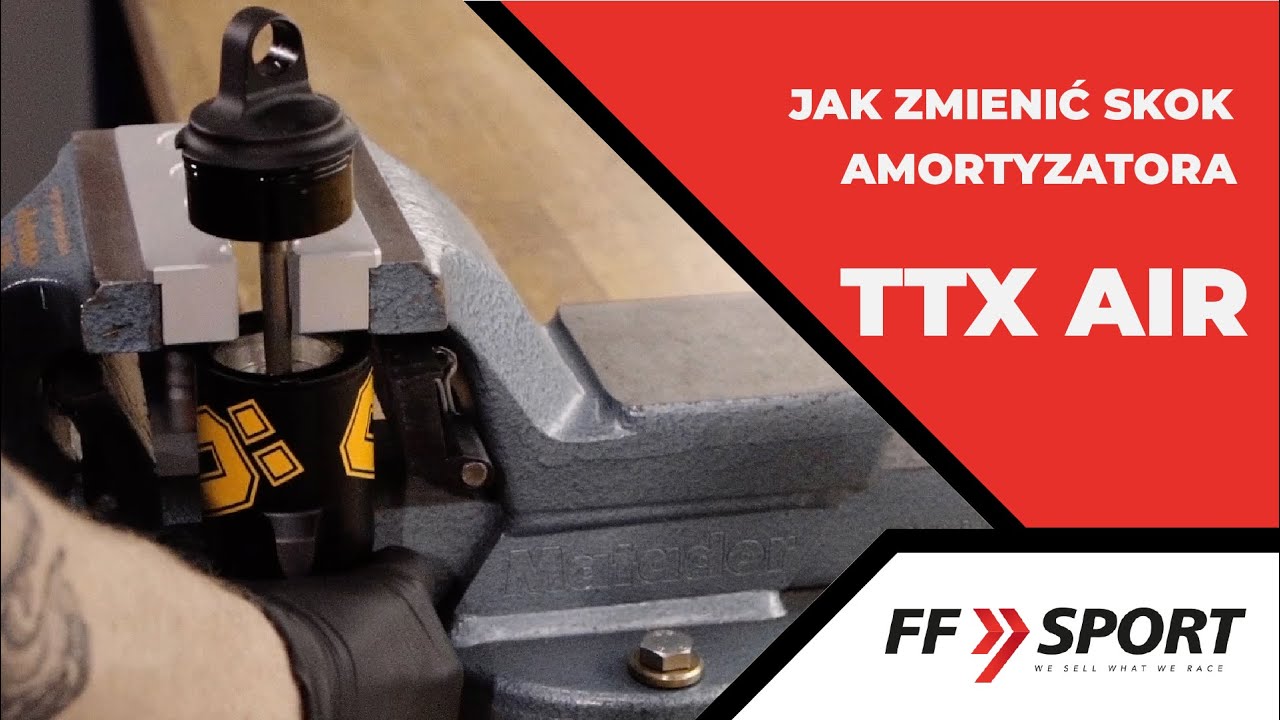 Jak zmienić skok amortyzatora TTX Air