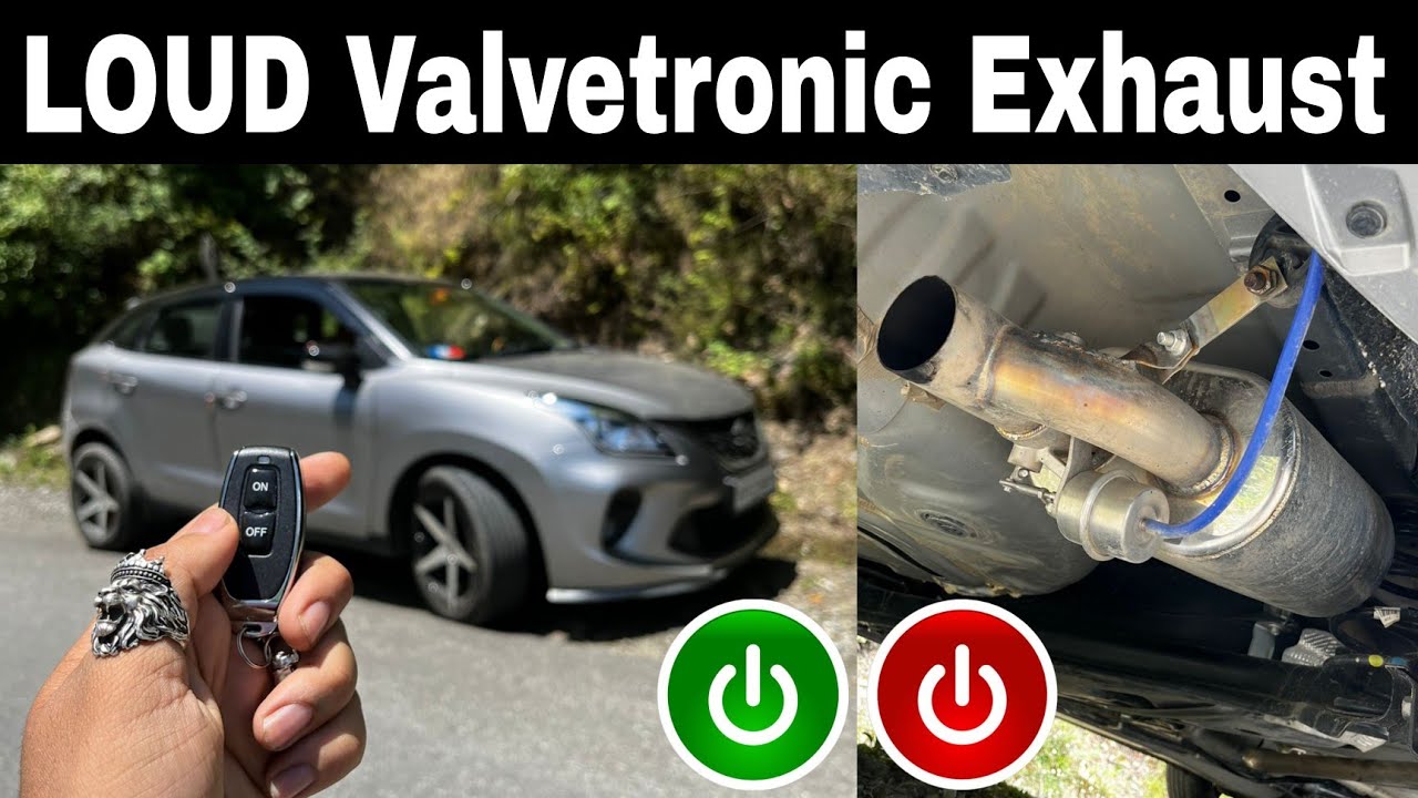 Loud Valvetronic Exhaust Installation for all Cars | Modified Maruti Baleno by ESA | Engineer Singh
