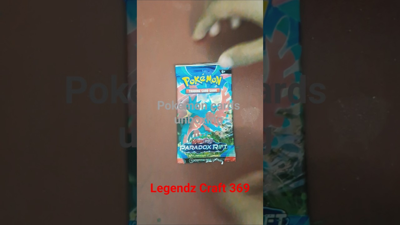 Pokémon cards unboxing  #1 legendz Craft 369