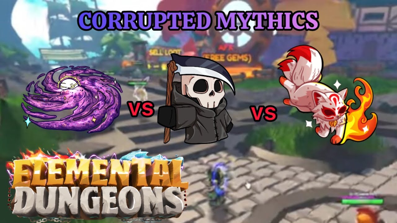 Which CORRUPTED Obtainable Mythic Element is best?! | Elemental Dungeons
