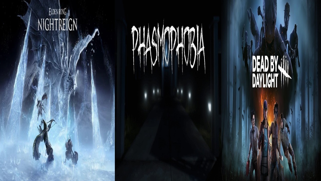 Elden Ring Nightreign then Phasmophobia then Dead by daylight Livestream