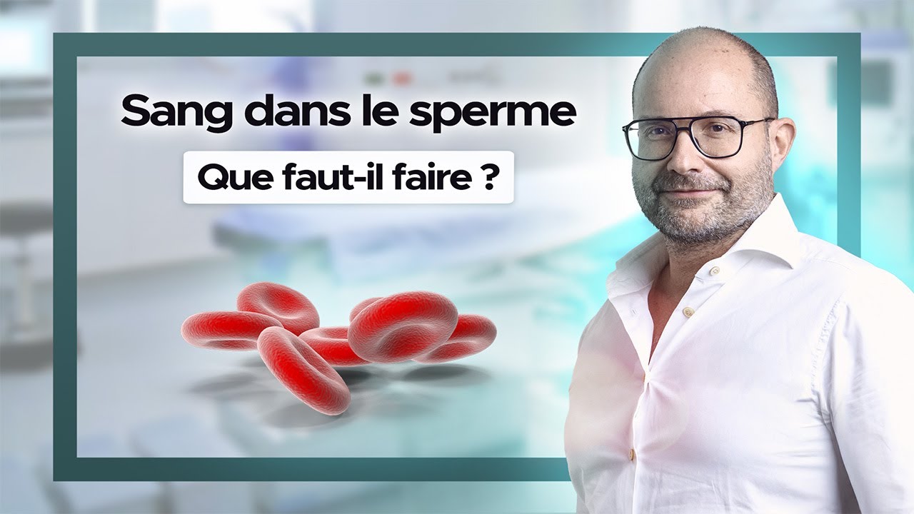 Sperme rouge (hémospermie) : est-ce grave ? Que faire ?