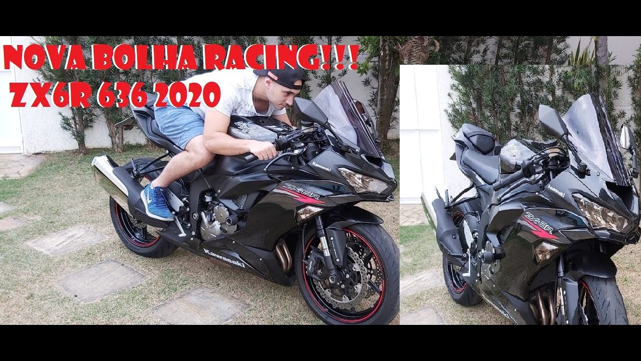 NOVA BOLHA RACING PARA ZX6R 2020!!!