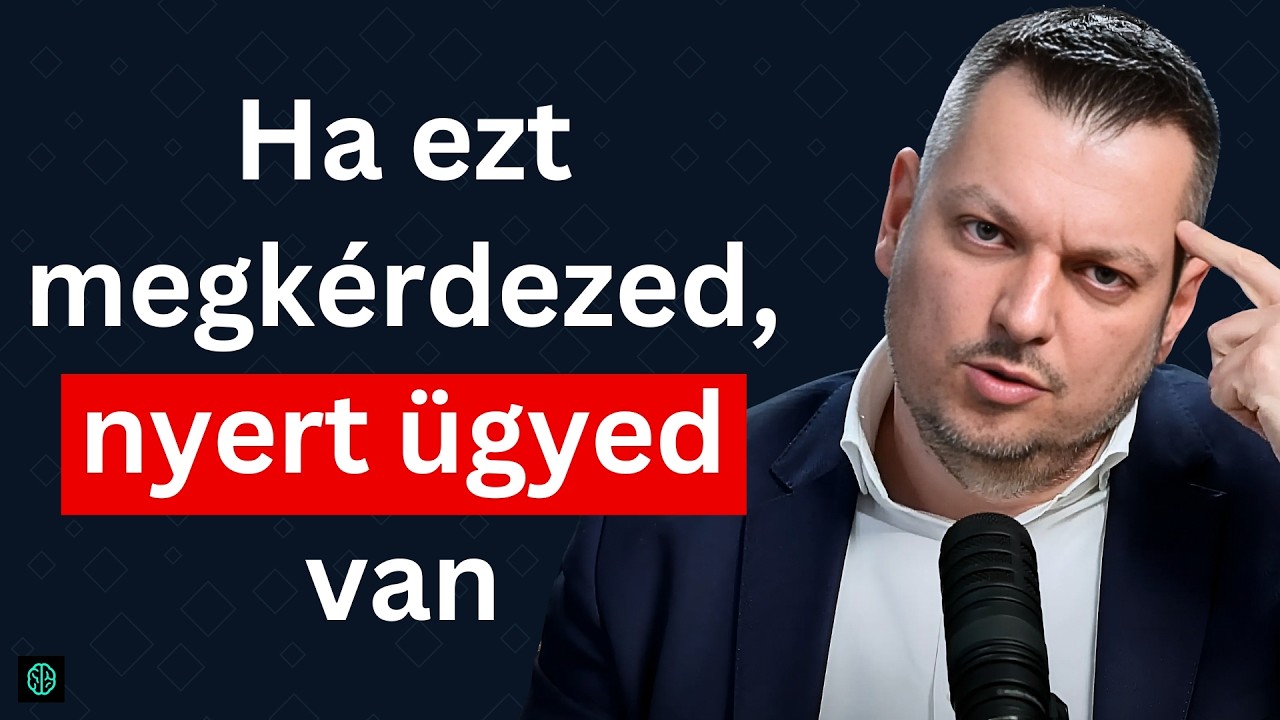 Egyetlen kérdésen múlik az értékesítésed sikere – EXTRA epizód Egerszegi Krisztián sales tippjeivel