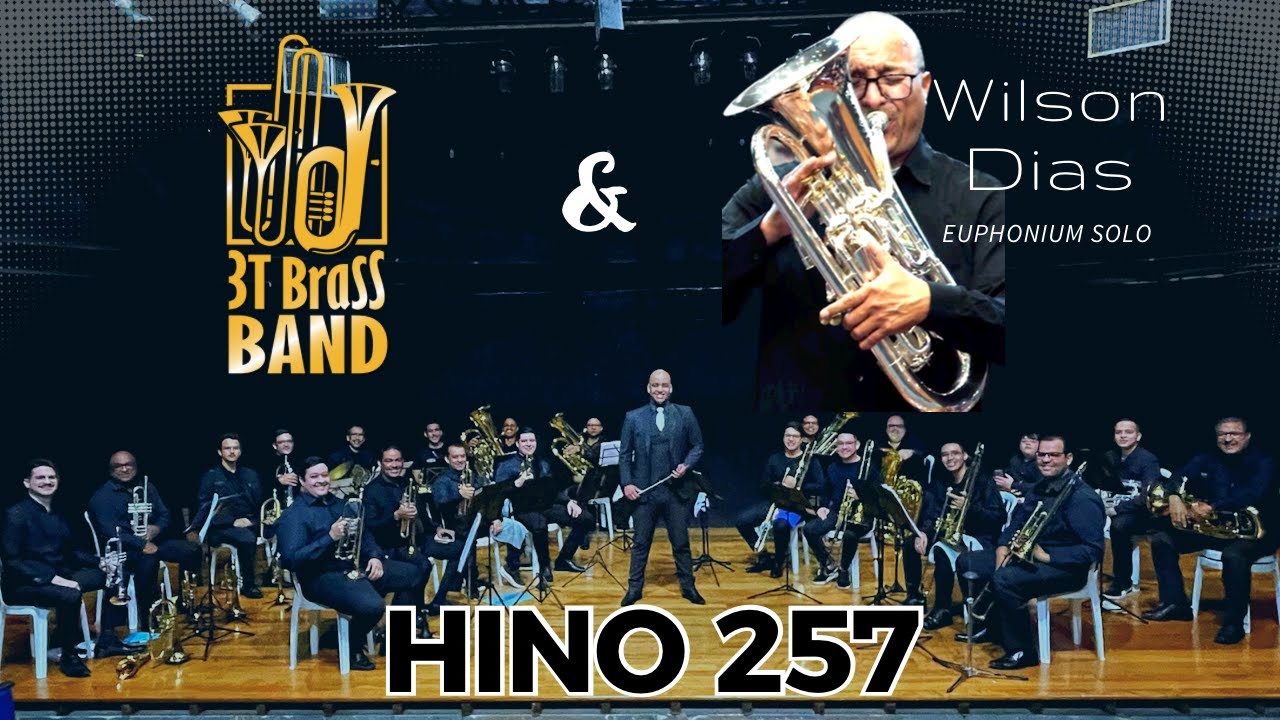 Hino 257 CCB - Remiu-nos por graça | Orquestra metais | Feat. Wilson Dias Euphonium