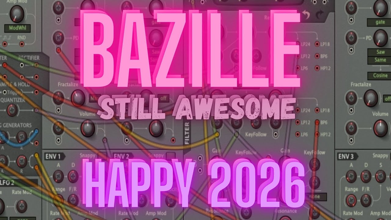 A 2026 JAM With MY OL FAVOURITE - BAZILLE.HAPPY 2026  #sounddesign #musicproduction