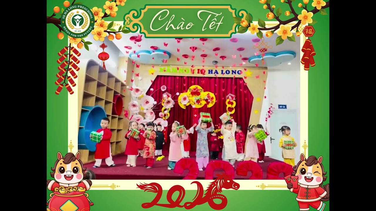 Nhảy chào mừng Tết 2026 - HỆ THỐNG MẦM NON IQ HẠ LONG