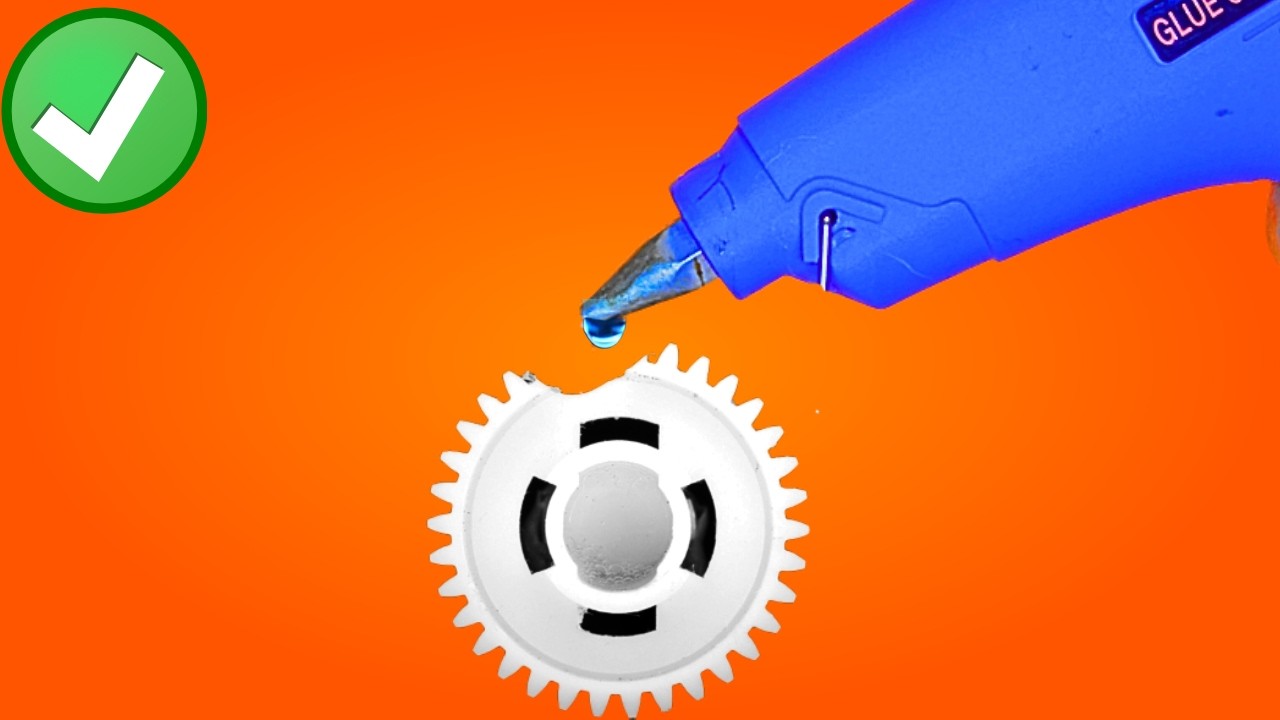 Stop Replacing! The Best Way to Fix Plastic Gears!