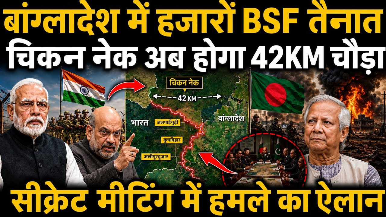 Modi&rsquo;s Secret Border Strategy EXPOSED! India Turns 22 KM Corridor Into 42 KM Security Shield