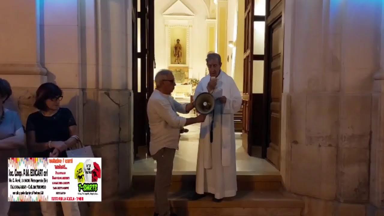 In DIRETTA da Pietraperzia, festa dei Santi Patroni, 16 agosto San Rocco.