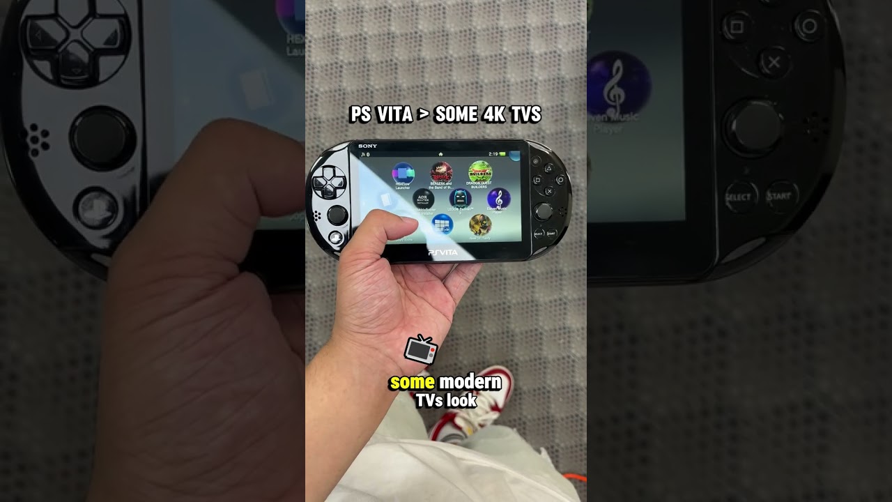 OLED-дисплей PS Vita всё ещё поражает воображение 🎮🔥