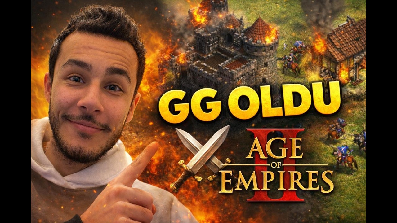 Hızlı Kaleye Geçtik ve Rakibi Alt Üst Ettik I AoE2