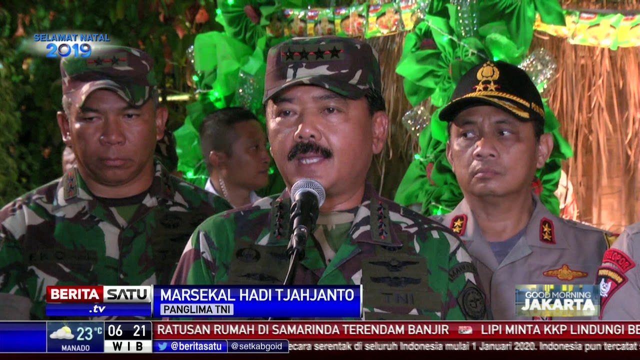 Kapolri dan Panglima TNI Pastikan Keamanan Natal dan Tahun Baru di Jakarta