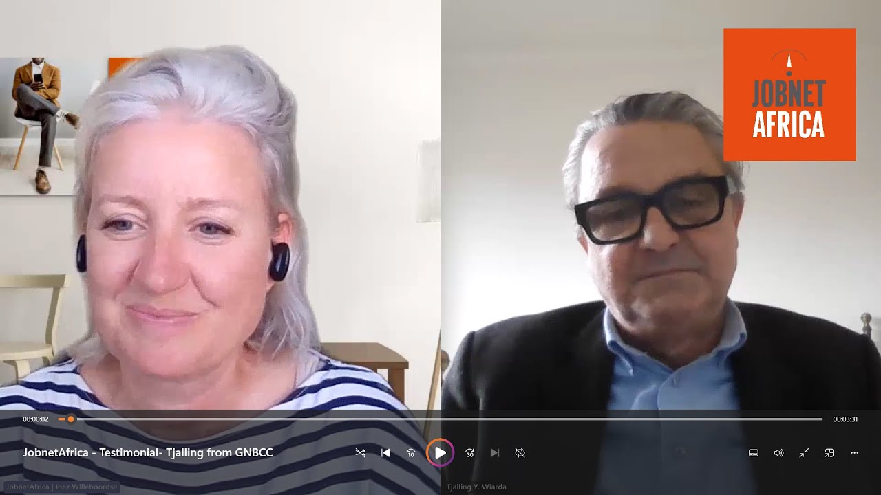 JobnetAfrica I Tjalling Yme Wiarda I General Manager I GNBCC I Testimonial