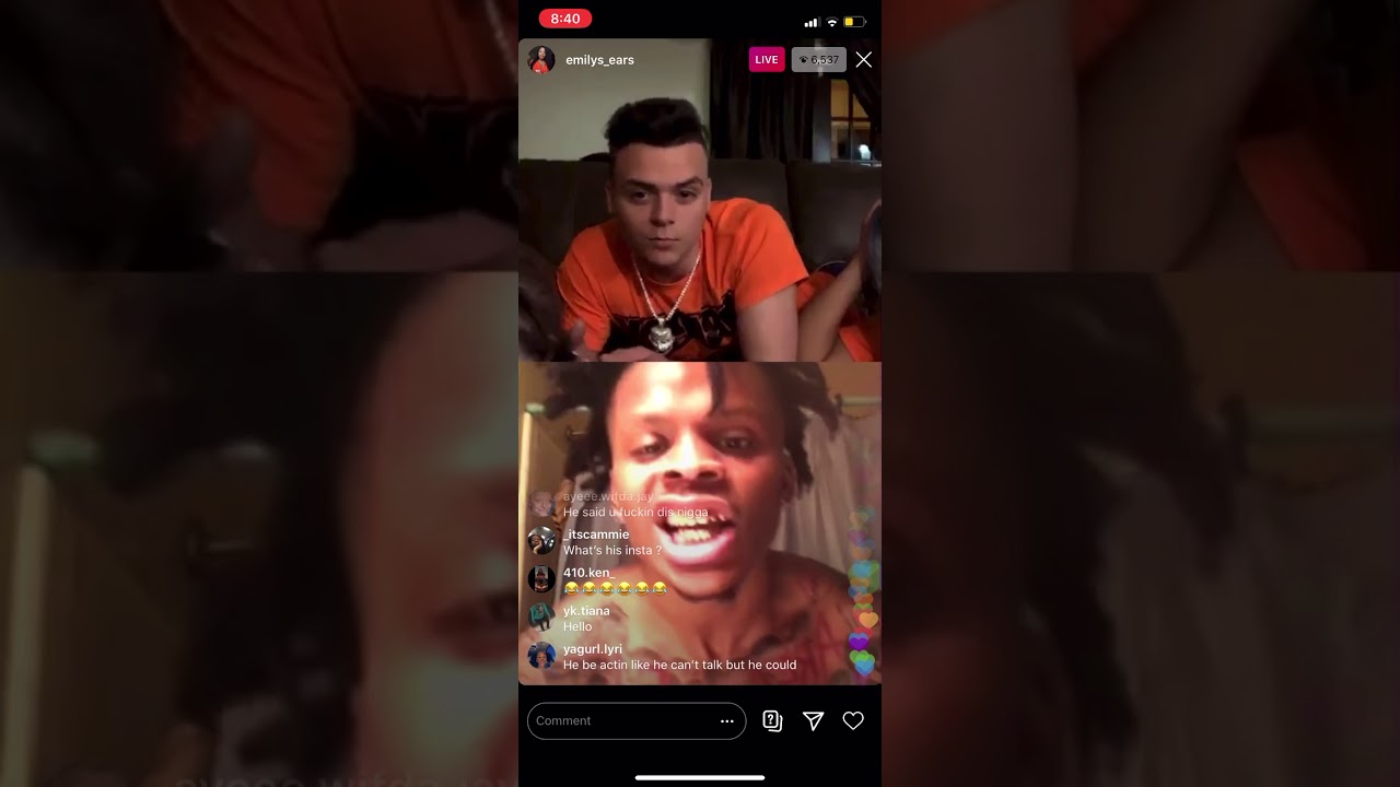 Saedemario on emilyears live