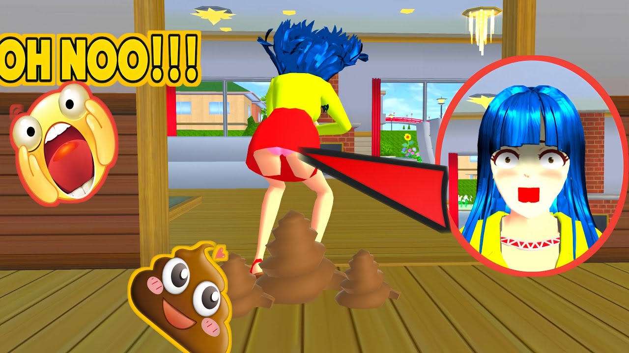 Rina kebelet eek dalam rumah taiga 🤣 💩||Sakura School Simulator 😱👋👍👍