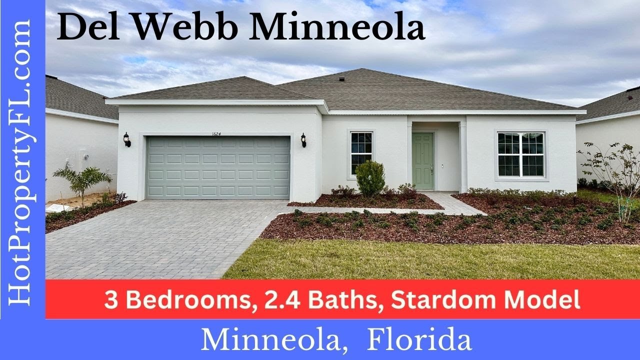 Stardom at Del Webb Minneola Florida | Available Now! $749,955 / Buyer Incentives Available!