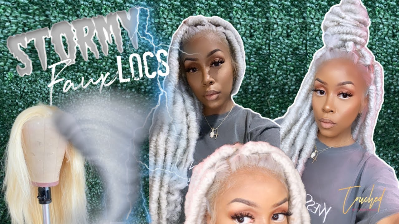 How to : Stormy Faux Locs on #613 Lace Wig | FULL TUTORIAL + Install | Using BoldHold Active