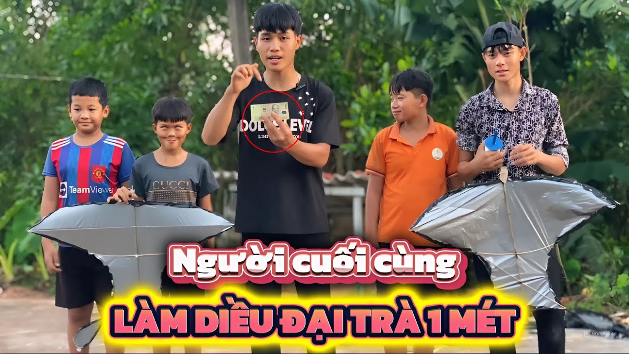 Người Cuối Cùng Làm Diều Đại Trà 1 Mét Thắng Nhận 100k | MAIL CV