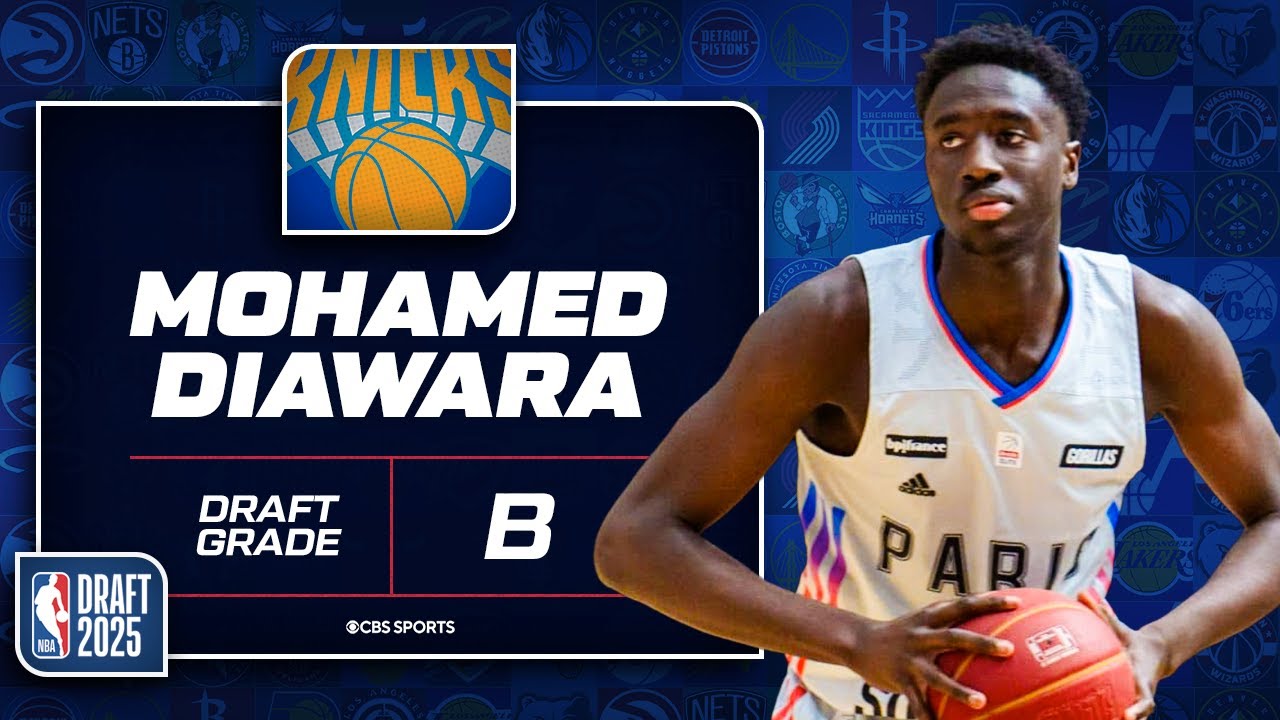 Mohamed Diawara selected No. 51 overall by Knicks | 2025 NBA Draft Grades & Instant Reaction