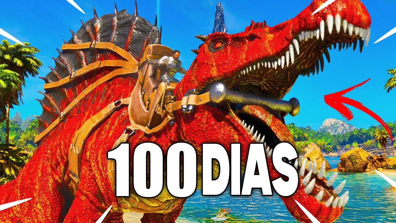 ¡PASE 100 DIAS en ARK The Center en Modo HARDCORE (Pelicula Completa)