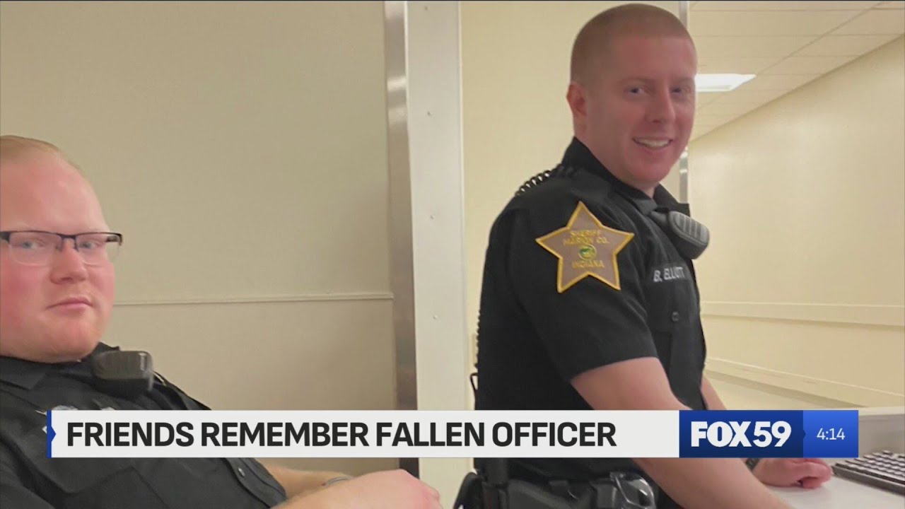 Officer injured in line of duty officiated Brian Elliott’s wedding