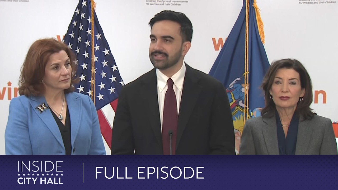 LIVE: Mamdani and Hochul promote rollout of free child care for 2-year-olds | Inside City Hall