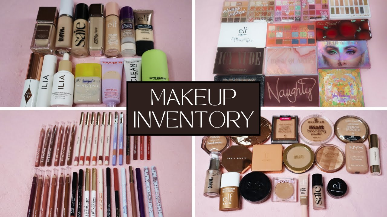 2025 Makeup Inventory | How Much Makeup Do I Really Own?