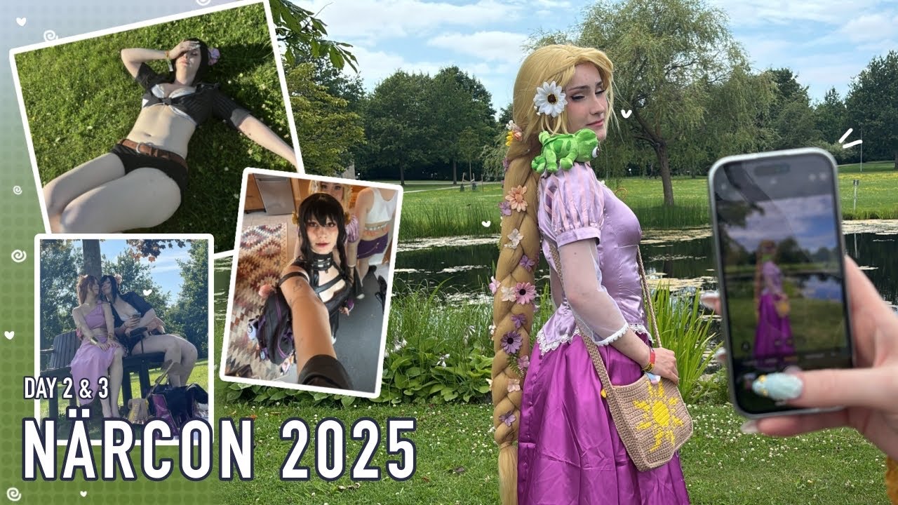 Поехали! | Видеоблог с косплей-конвенции N&auml;rCon Sommar 2025 | Часть 2