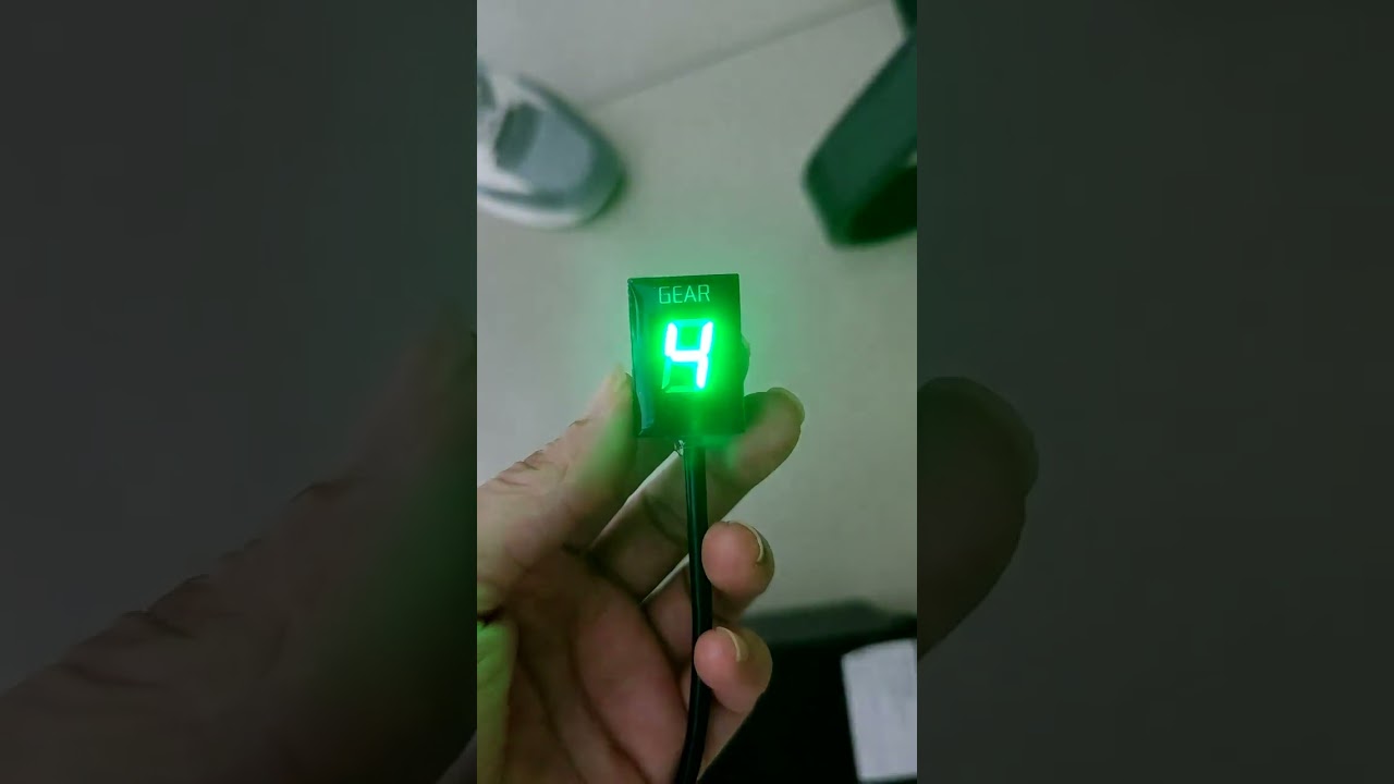 Change the mode of the new version gear indicator
