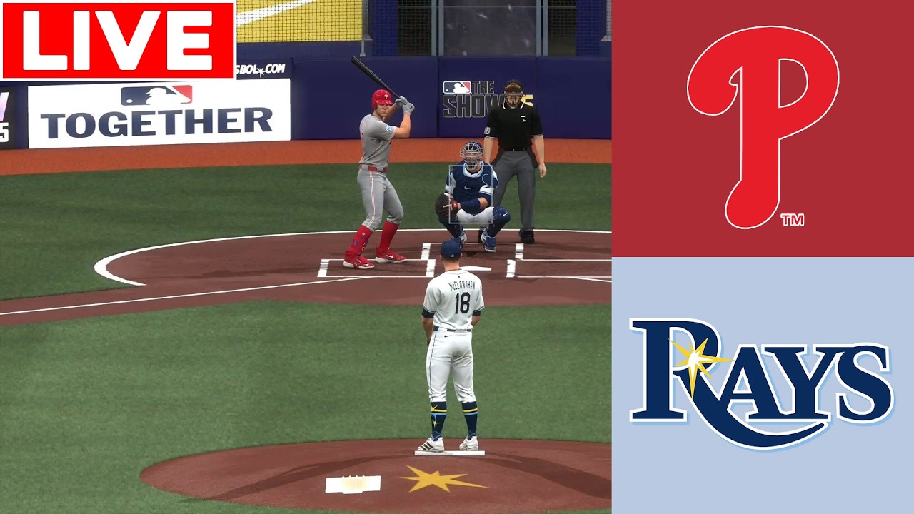 🔴LIVE 🔴Tampa Bay Rays vs Philadelphia Phillies/ 03/03/26 Spring training /MLB THE SHOW 26