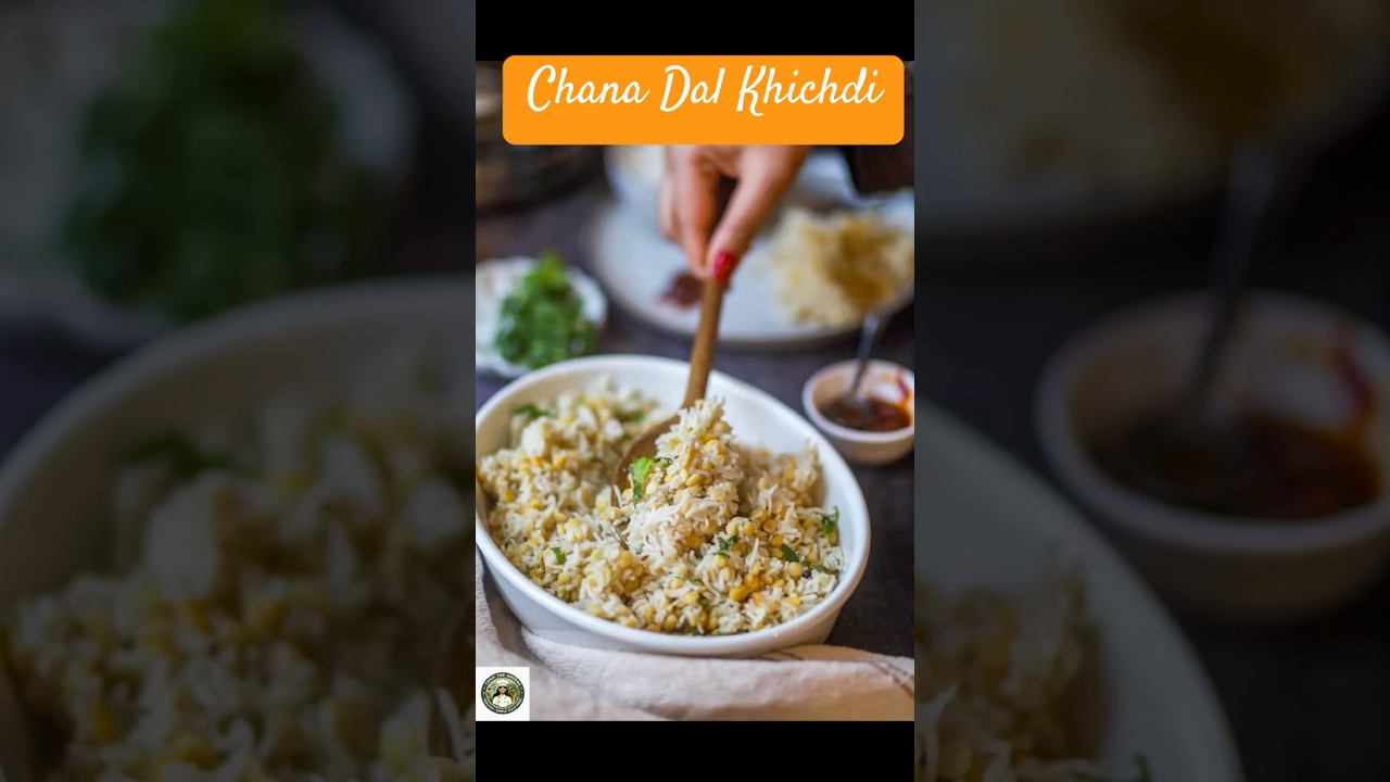 Healthy Chana Dal Khichdi 🍲 | High Protein Comfort Food 