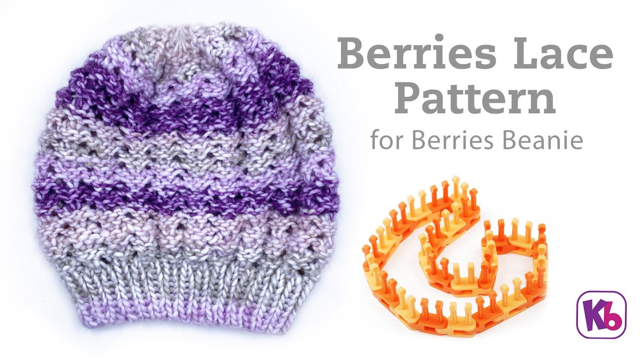 Berries Lace Stitch on Flexee Loom