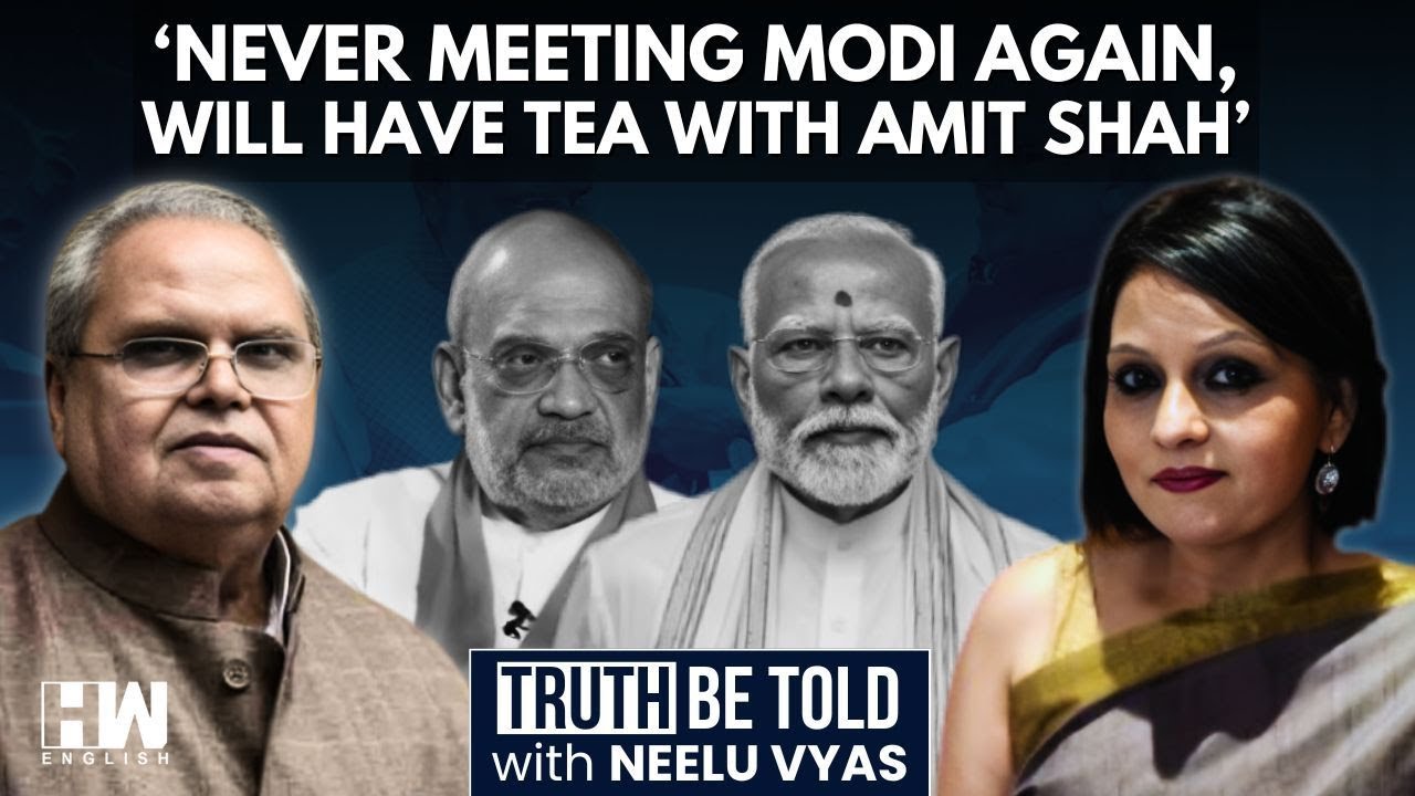 'BJP Exposed, Modi Will Be Removed By RSS Or BJP,' Says Ex-J&K Governor Satyapal Malik | Neelu Vyas