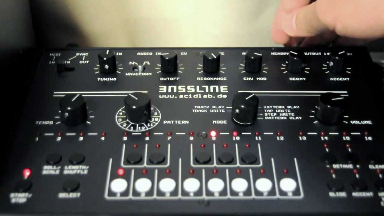 acidlab Bassline3 - Demo#01