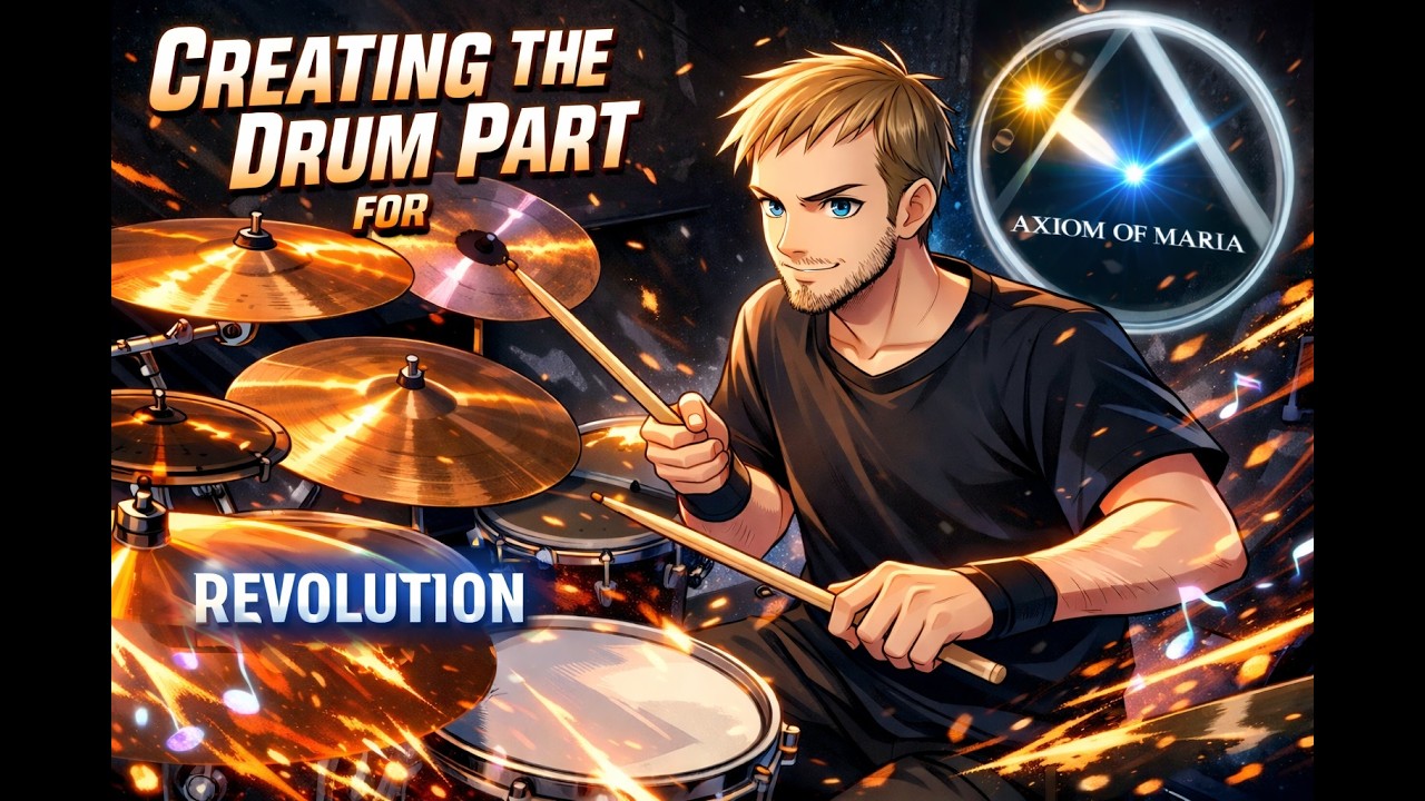 How I Create Drum Parts - Axiom of Maria Revolution