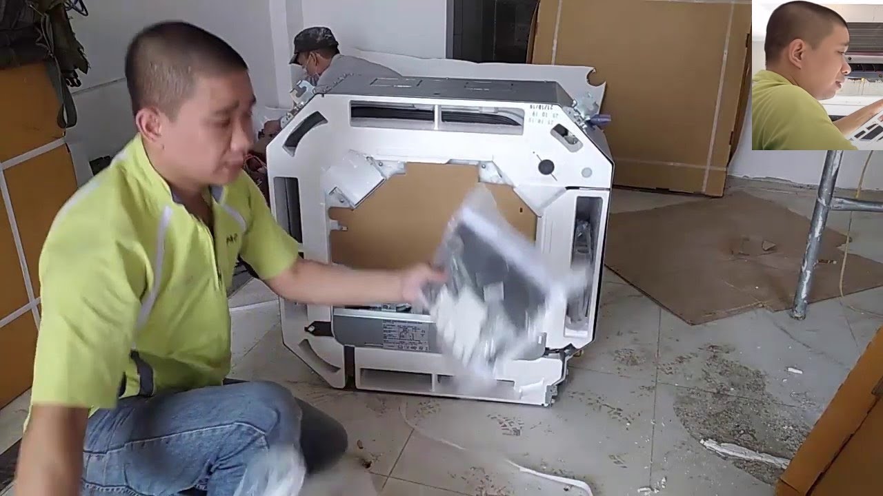 Hướng dẫn lắp điều hòa Casset gas R32 ( Phần 1 )