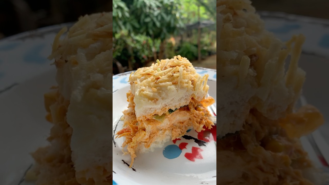 A MELHOR TORTA SALGADA DE P&Atilde;O DE FORMA DO MUNDO🍞😍 SUPER CREMOSA #torta #receitas