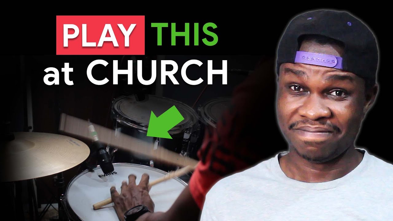 Play This HIGHLIFE Beat When It is Your TURN To Play Drums At Church - Drum Lesson | Jaystiqs