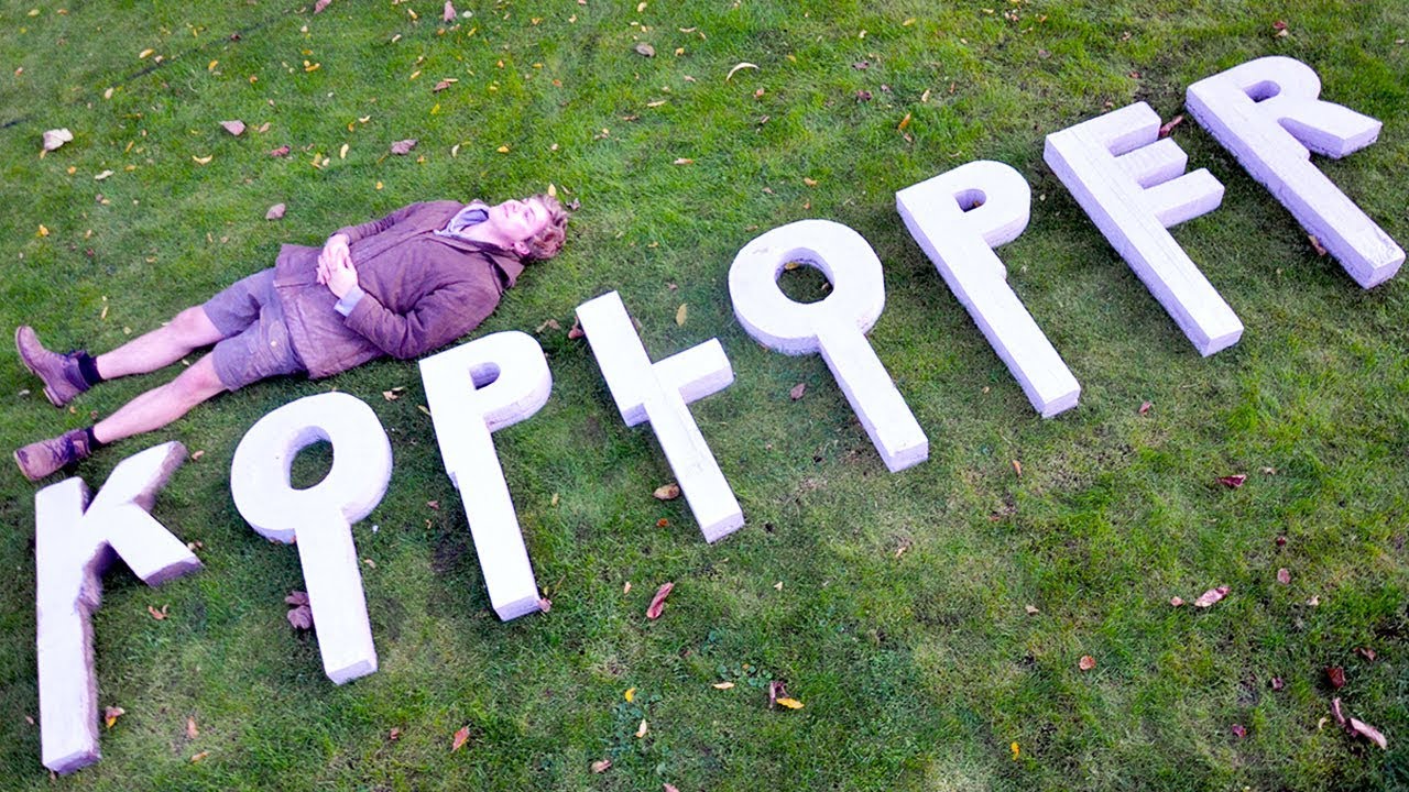 DIY Big Concrete Letters / Build