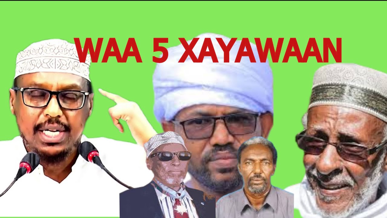 Waa 5 Laga Yaabay