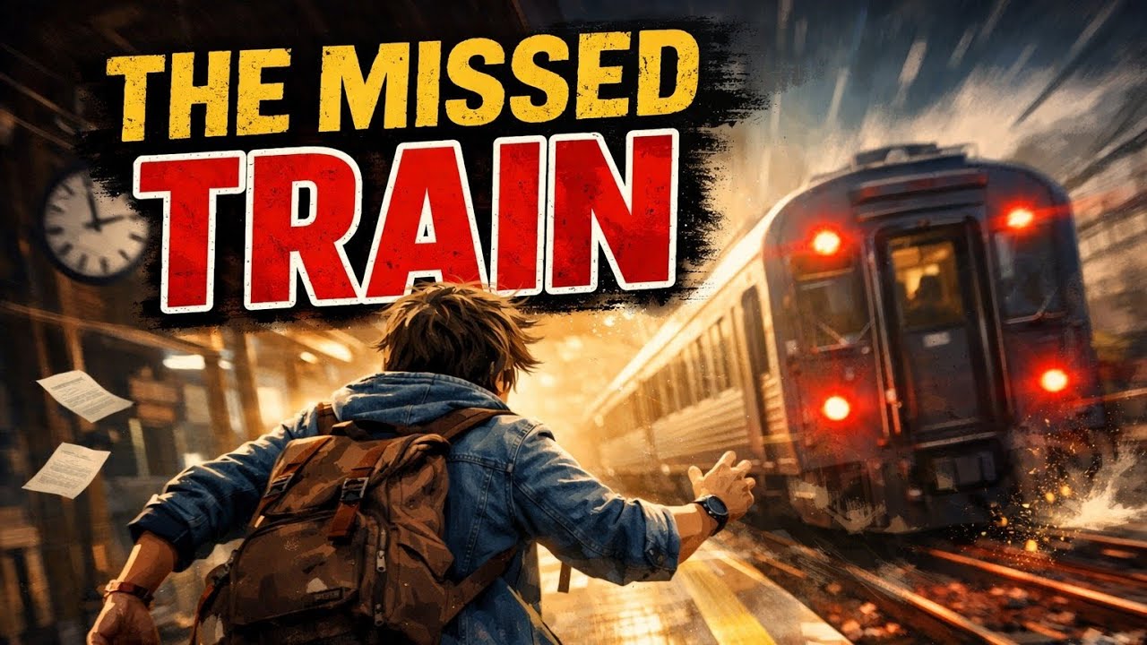 The missed train|Time changed him|Motivational quotes 