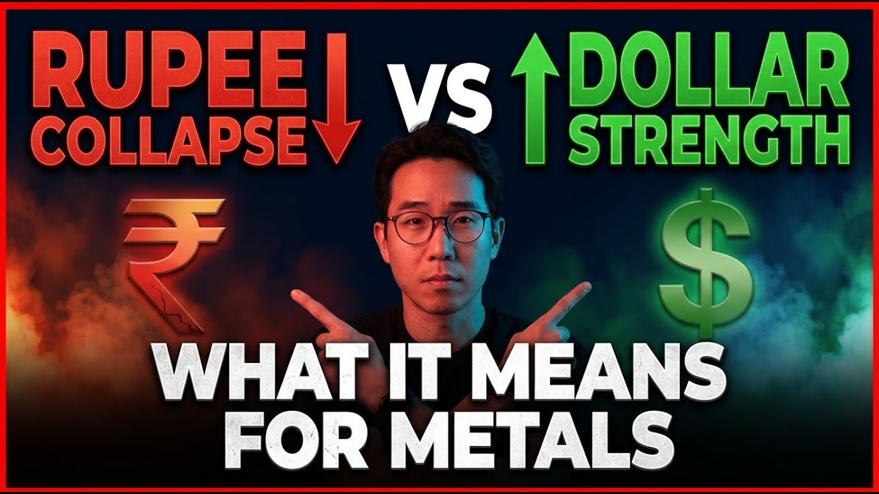 Rupee Collapse vs Dollar Strength &mdash; What It Means for Metals