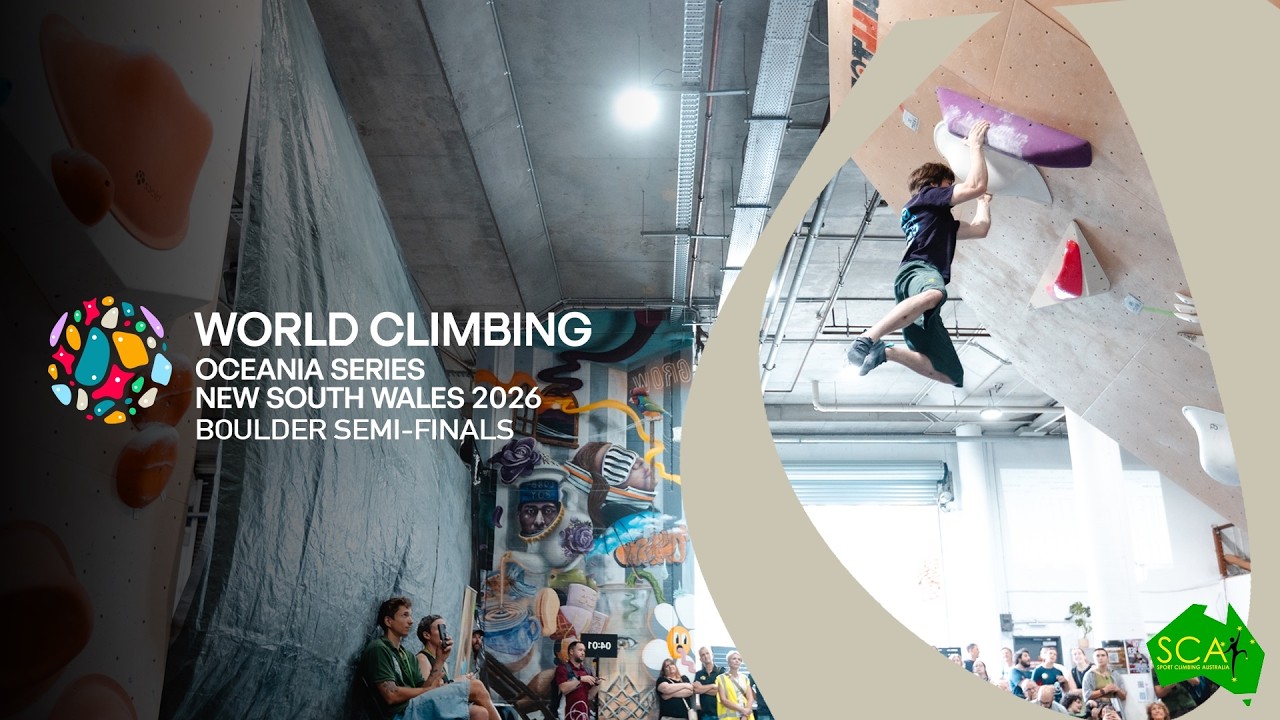 2026 WORLD CLIMBING OCEANIA SERIES BOULDER SEMI FINALS