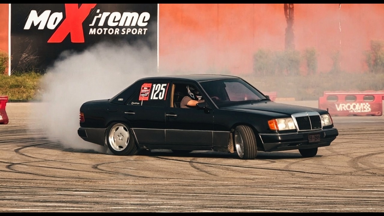 Mercedes benz w124 Drifting