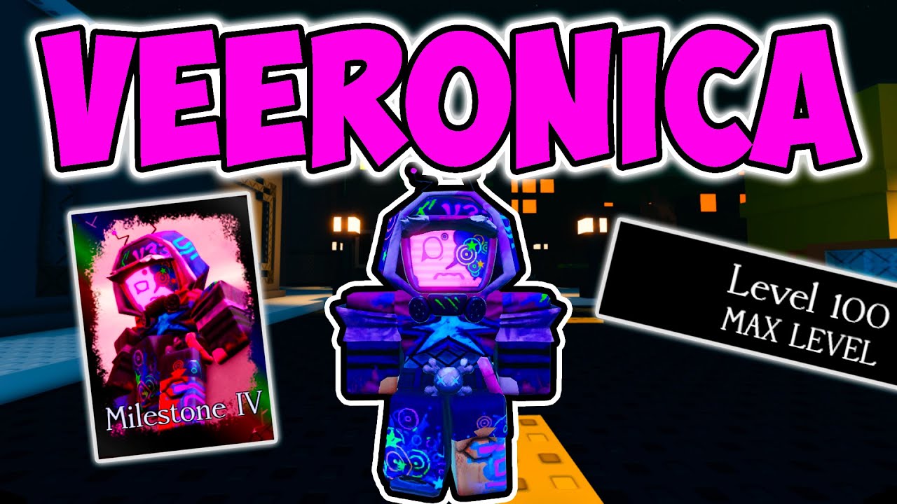CONSEGUINDO A VEERONICA NÍVEL 100 e TODAS SUAS MILESTONES no FORSAKEN | ROBLOX